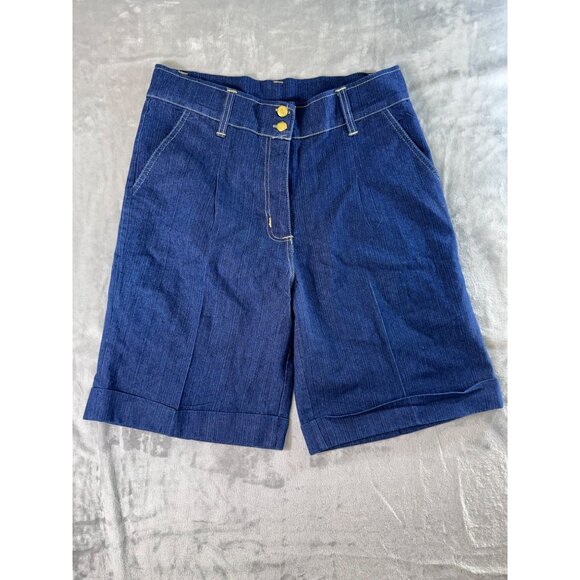 Gold Flava Womens Plus Size 16 Stretch Cotton Denim jean shorts - Picture 8 of 12